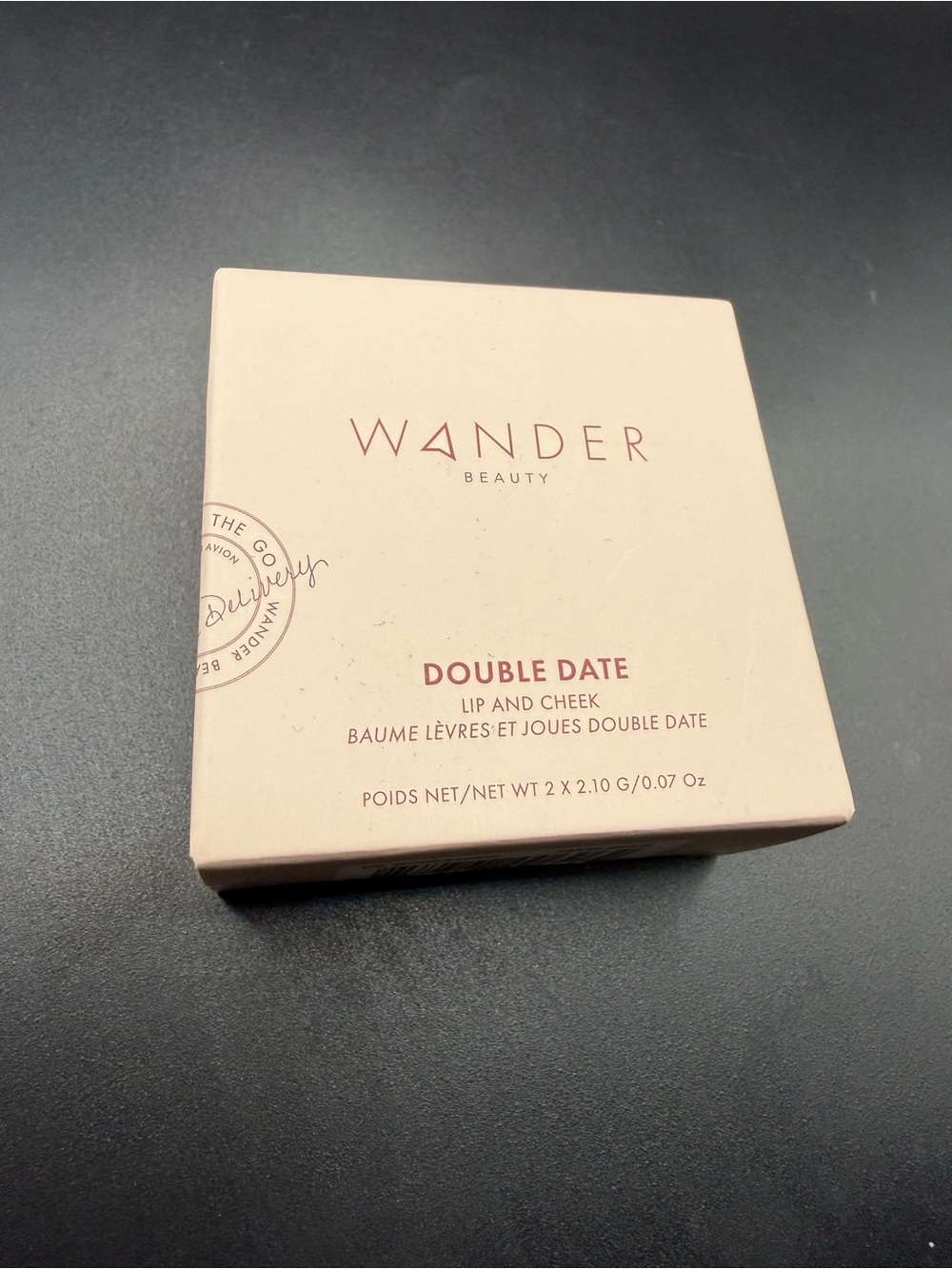 Wander Beauty Double Date Lip & Cheek Balm - Be Mine